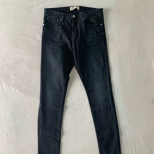 Pull&Bear jeans, Sz 34, stretch, skinny, dark blue